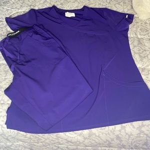 Sketcher’s By Barco Purple Scrubs